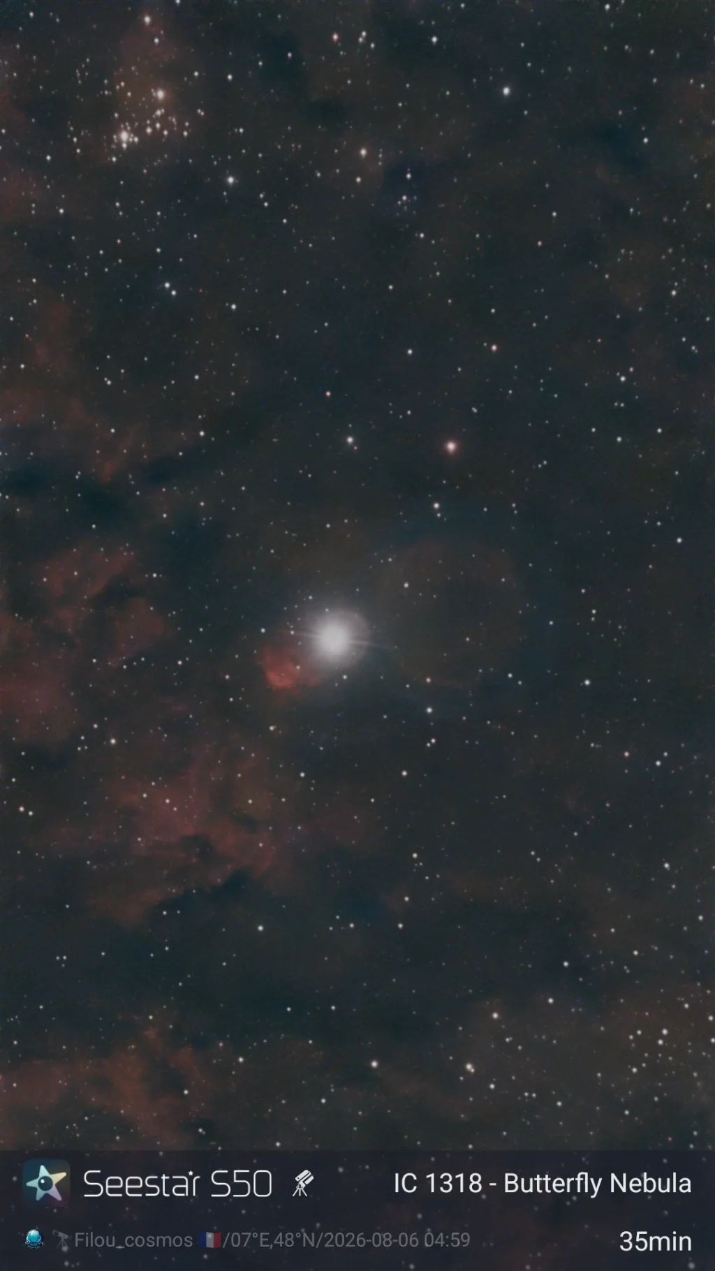 IC 1318 - Butterfly Nebula