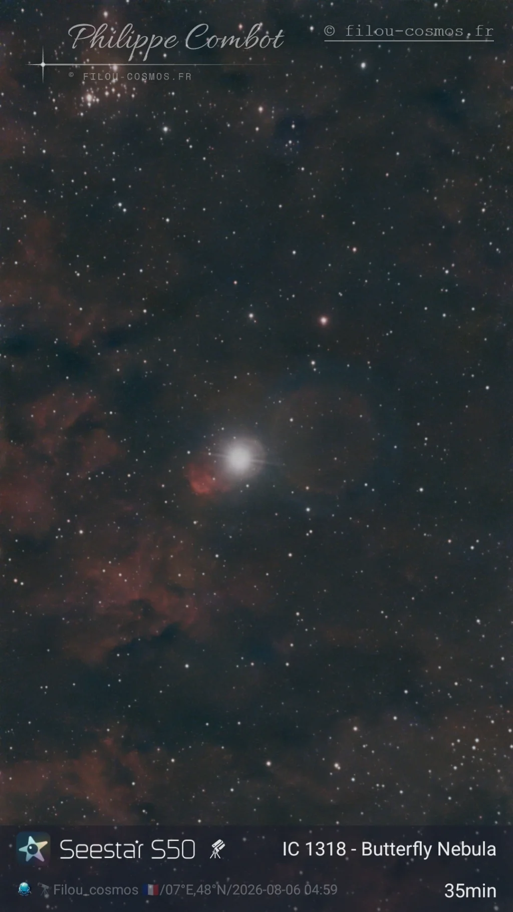IC 1318 - Butterfly Nebula