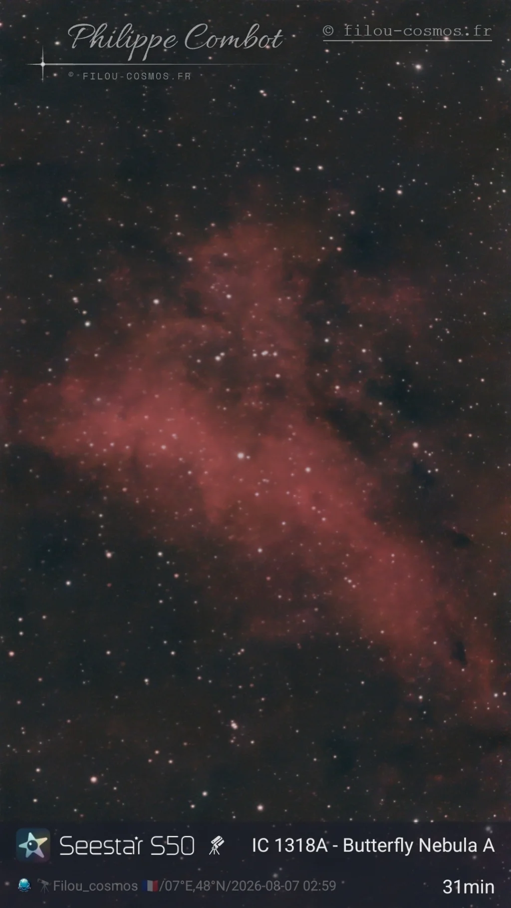 IC1318A - Butterfly Nebula A